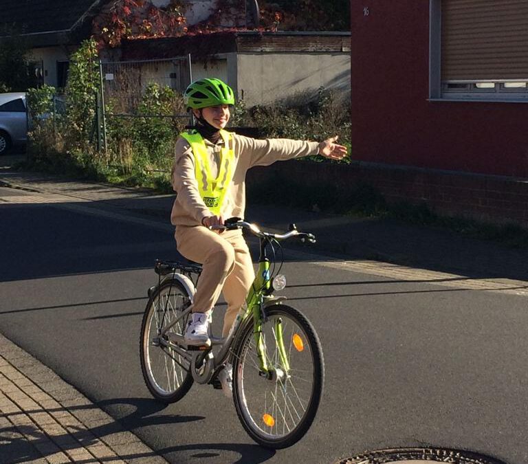 Fahrradtraining der Klassen 5 und 6