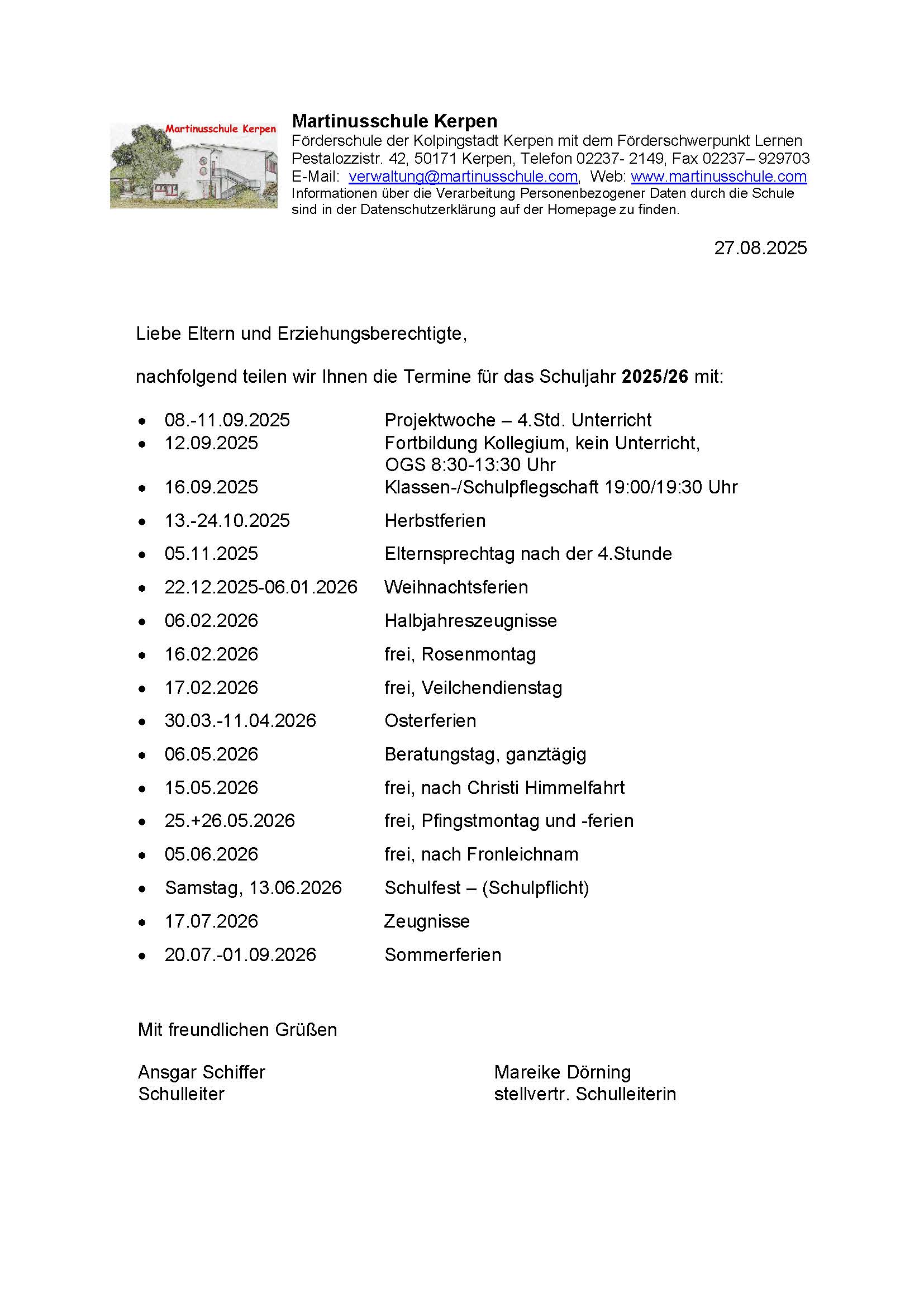 2025.08.26 Termine Schulanfang2025-26